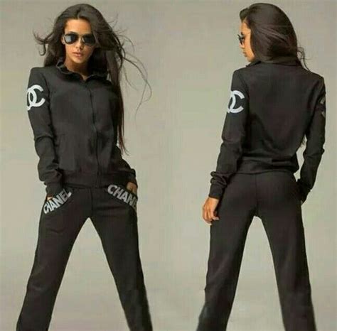 chanel tracksuit womens|chanel tracksuit for women.